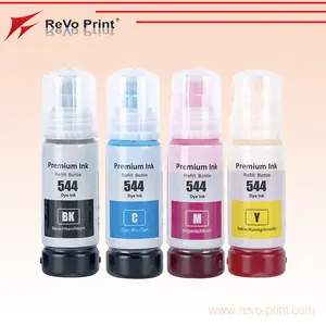 Revoprint T544 544 Premium Kleur Compatibele Fles Op Water Gebaseerde Navulling Inkt Voor Epsoon Ecotank L3210 L3110 L3150 L3250 Printer