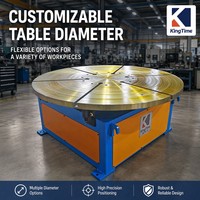 Posicionador de Soldadura Mini, Plataforma Giratoria de 10 kg, Portátil, con Mandril de Fijación, Interruptor de Pie, para Taller de Soldadura Pequeño