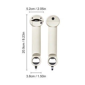 Ouvre-bouteille multifonction en acier inoxydable avec couvercles Ouvre-bocal à vis à économie de main-d 'œuvre Ouvre-boîte rétractable Ouvre-boîte Winebeer - Product Image 6