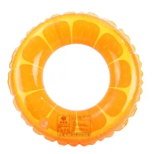 Hot Sale Custom ize Aufblasbarer Schwimm ring Kids Floating Toys für Pool Pvc Item Time Air Pcs Schwimm material Design