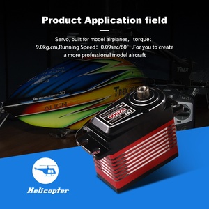 Moteur servo numérique sans noyau CYS-S2909 7,4 V, boîtier en aluminium de 8 mm, servo haute vitesse de 9 kg pour avions RC, mini robots, jouets, système radio - Product Image 2