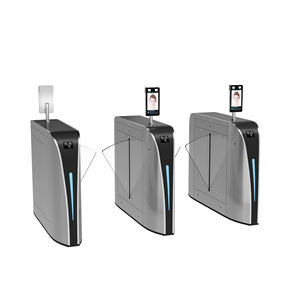 Tourniquet de contrôle d'accès de bureau intelligent Barrière à rabat bidirectionnelle Rfid Porte pivotante à arc automatisée à vitesse rapide pour les événements de gymnastique - Product Image 1