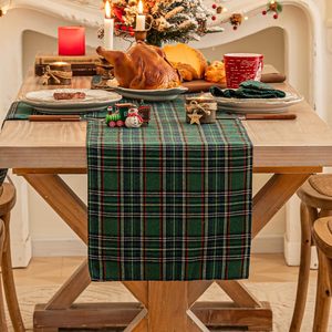 Christmas Table <strong>Runner</strong> 15.7x72inch 100% Polyester <strong>Washable</strong> Eco-Friendly Indoor Outdoor Farmhouse Home <strong>Kitchen</strong> Dining Party Decor - Product Image 1