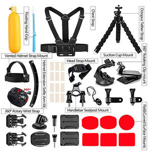 Kit 14-en-1 pour caméra d'action GoPro avec accessoires transfrontaliers, barre de flottabilité, bandeau et supports pour perche à selfie - Product Image 4