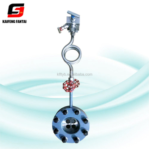 Medidor de fluxo de pressão diferencial, flange de aço inoxidável integral, medidor de fluxo de placa de orifício de propano, com restrição de gás