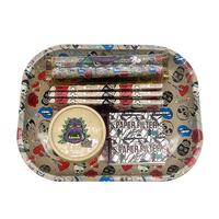 Set Aksesoris Merokok Bros Box Metal Tray