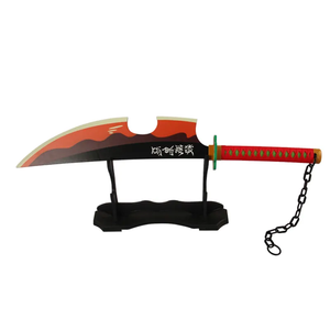 Demon Slayer Épée Uzui Tengen Anime Samurai Épée, Cimeterre Toy, Bo