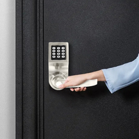 Serrure de porte intelligente intérieure, serrure mécanique à code numérique, poignée à levier, serrure électronique intelligente numérique
