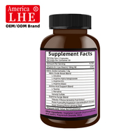 Fabricant OEM de suppléments d'oxyde nitrique avec L-citrulline et L-arginine pour le soutien musculaire, 80 capsules d'oxyde nitrique