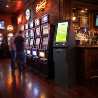 Игровой киоск Genmega ATM для экономичных игр на ловкость, с функцией самообслуживания, гарантией 1 год, на английском языке