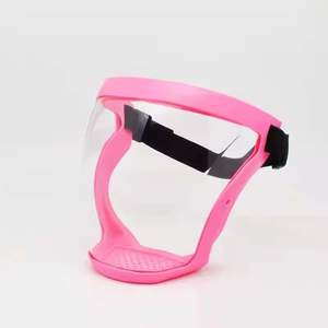Riutilizzabile Anti-appannamento Full <span class=keywords><strong>Face</strong></span> <span class=keywords><strong>Shield</strong></span> di sicurezza in plastica maschera protettiva per il lavoro e lo Sport - Product Image 5