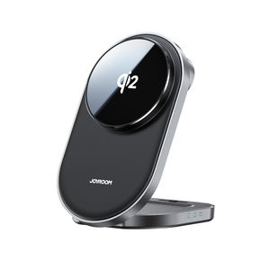<span class=keywords><strong>JOYROOM</strong></span> QI2 Estación de cargadores multifunción <span class=keywords><strong>Cargador</strong></span> inalámbrico 3 en 1 magnético plegable de 15W para reloj inteligente de teléfono - Product Image 4