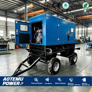 Generador Diésel Súper Silencioso y Confiable <span class=keywords><strong>de</strong></span> 20 kW a Precio Económico, Remolque Móvil con Arranque Automático ATS y Arranque Remoto - Product Image 4