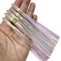 Leurres plombés arc-en-ciel Flash Mylar Ballyhoo Duster vente en gros de matériel de pêche Sabiki appâts de natation