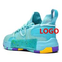 Baskets de sport pour hommes, marque personnalisée, Logo professionnel Cool, chaussures de marche, de basket-ball, fabricant, vente en gros
