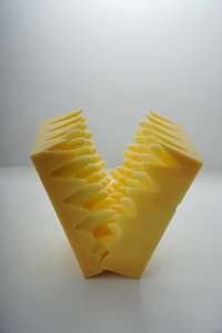 Oturma odası ses yalıtımı ve gürültü azaltma için 50cm X 50cm kendinden yapışkanlı ses geçirmez akustik köpük paneller - Product Image 5