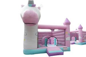LilyToys Castello Gonfiabile Unicorno Magico per Feste di Compleanno e Parco Giochi per Bambini all'Aperto - Product Image 4