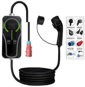 Cargador EVSE de 32A 7kW 200-220V, Tipo 2, CA Nivel 2, Carga Rápida Doméstica, IP66, CE, Nuevo - Product Image 1