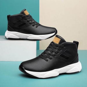 Chaussures de sport respirantes pour hommes, toutes saisons, style décontracté, rehaussantes de 8 cm, en maille tendance, invisibles, 6 cm - Product Image 3