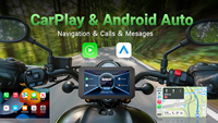 Aoocci C3 Pro Layar Motor 5 Inci dengan CarPlay, TPMS, Wireless Carplay dan Android Auto