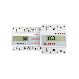 GRM203 easy mounting din rail three phase power analyzer multi function meter RS485
