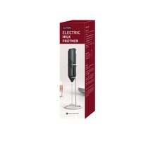 Espumador de Leche Eléctrico Multicolor Cliton Promotion, Espumador de Leche Automático de Mano, Espumador de Leche Portátil para Lattes