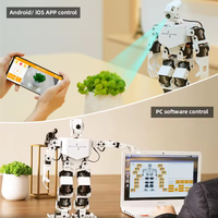 Hiwonder TonyPi Pro, Robot Humanoide con IA, Visión, Coordinación Mano-Ojo, Interacción por Voz, Raspberry Pi, Programación en Python, para Escuelas