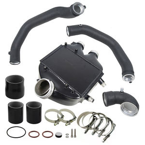 KYOSTAR Kit Intercooler dudukan atas dengan pipa pengisian kompatibel untuk mesin S55 2015-2020 F80 M3 F82 F83 M4 F87 M2 - Product Image 1