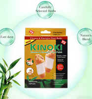 Patchs détoxifiants et déshumidifiants Kinoki pour les pieds : Soulagent la fatigue et améliorent la qualité du sommeil