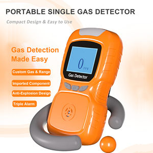 Tanda độ chính xác cao xách tay duy nhất Gas Detector Alarm co H2S không No2 SO2 sử dụng cho ngành công nghiệp - Product Image 3