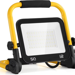 50W 5000LM <b>LED</b> Work Light6000K IP66 Waterproof Flood <b>Light</b> Portable <b>Led</b> <b>Lights</b> for Outdoor <b>Workshop</b> Garage Construction WD-923 5 - Product Image 1