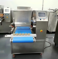 Machine industrielle de dépose de pâte à gâteau et de remplissage de cupcakes en acier inoxydable 304, ligne de production de pâtisserie