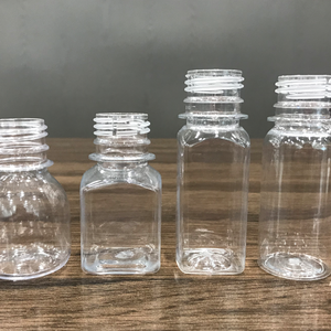 Botella de chupito de 100ml, 60ml, 2oz, tarro de jugo de chupito de energía con tapa, serigrafía de plástico de jengibre, tapa de rosca para bebidas PET de 28mm - Product Image 1