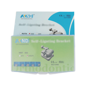 เหล็กจัดฟันแบบ Self-Ligating ยี่ห้อ KND รุ่น MBT ROTH 022 018 3/4H 345H - Product Image 3