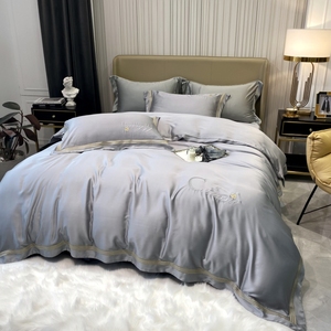 100% Áo Eucalyptus Lyocell Duvet Cover, Làm Mát, Mềm Mượt, Mịn Màng, Tuyệt Vời Cho Bộ Đồ Giường Ngủ Nóng - Product Image 4