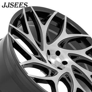 Rines Forjados JJSEES de 18 19 20 21 22 Pulgadas, Rines de Aleación Negros Pulidos y Cepillados, PCD 5X120 5X114.3 5X112 para bmw M5 M6 M7 <span class=keywords><strong>M8</strong></span> audi <span class=keywords><strong>Rs7</strong></span> - Product Image 3