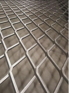 Grille de protection en métal expansé d'aluminium à mailles losangées, tissage uni, rouleau de maille d'aluminium expansé - Product Image 4