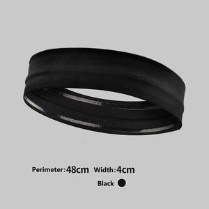 Diadema de entrenamiento para correr, cinta de pelo sólida para gimnasio, Yoga, diadema deportiva personalizada - Product Image 1