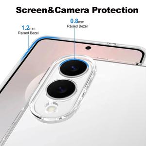 Haute qualité 2.0mm d'épaisseur cristal clair Coque De téléphone Transparent souple housse de téléphone portable pour Samsung Galaxy S25 Edge - Product Image 4