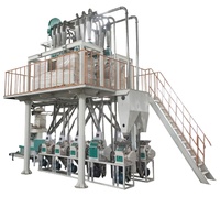 Machine à moudre le blé et les céréales à moteur automatique, alimentation 380V, haute capacité, garantie 2 ans