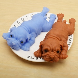 Juguete Antiestrés 3D Adorable en Oferta, Material TPR Suave, Perrito Lindo, Squishy de Pug, Juguete de Descompresión para Niños, Regalo - Product Image 3