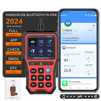 Escáner de Diagnóstico OBD2 Podofo con Pantalla IPS de 2.8'', Herramienta de Diagnóstico Remoto por Aplicación, DTC OTA para VW/BMW/Porsche/Toyota/Ford/Nissan/Hyundai Posteriores a 1996