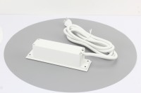 Multiprise de bureau en plastique avec 3 prises US, USB-A et USB-C, blanche
