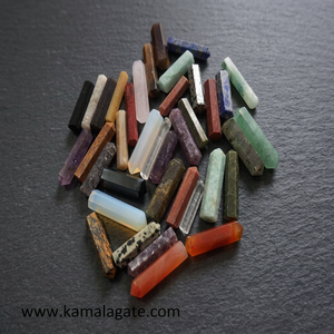 Piedras de Cristal Naturales de Lapislázuli Hechas a Mano con Punta de Lápiz, Gemas Curativas Pulimentadas, Reiki, Chakra, Meditación, Energía, Coleccionable - Product Image 6