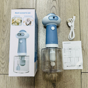 2025 meilleure vente Recharge automatique mousse Machine ménage Pet <span class=keywords><strong>Spa</strong></span> bain savon distributeur Portable chien toilettage douche barboteur - Product Image 3