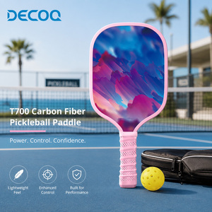 Raquette de pickleball en graphite en gros, professionnelle, légère, noyau en polymère alvéolé, offensive, durable, logo personnalisé, usine OEM - Product Image 1