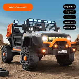 Auto Giocattolo Elettrica Fuoristrada a Quattro Ruote con Telecomando per Bambini, Batteria 12V, in Plastica, per Ragazzi e Ragazze dai 1 ai 6 Anni - Product Image 6