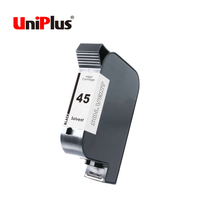 Uniplus – encre à solvant rouge cerise de qualité alimentaire pour cartouche d'encre hp 45, industrie des boissons alimentaires