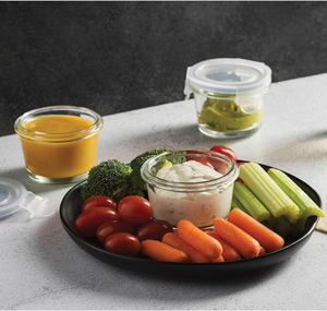 ภาชนะเก็บอาหารทรงกระบอกแก้ว & โถห้องครัวพร้อมฝาปิดที่ปิดสนิทตู้เย็นไมโครเวฟและเครื่องล้างจานเหมาะสม - Product Image 6