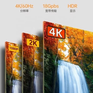 Asequible y rentable HD 2K 4K 60Hz 2,0 Núcleo de alambre de cobre puro 19 + <span class=keywords><strong>1</strong></span> Cable HD de <span class=keywords><strong>1</strong></span>,5 m - Product Image 5